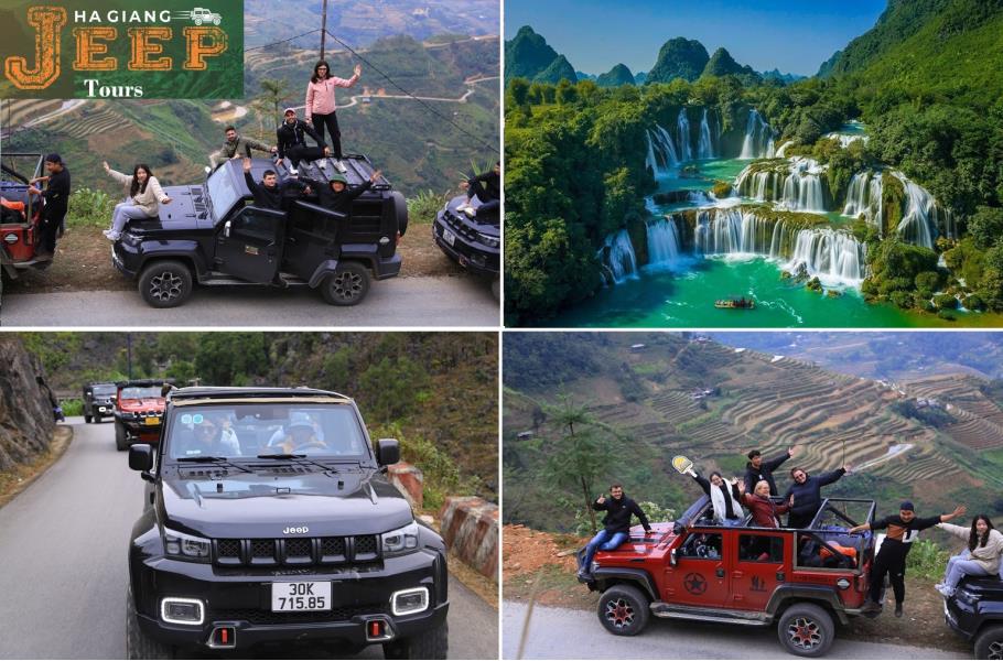 HA GIANG JEEP TOUR 3 DAYS  2 NIGHT $ 398 /PERSON